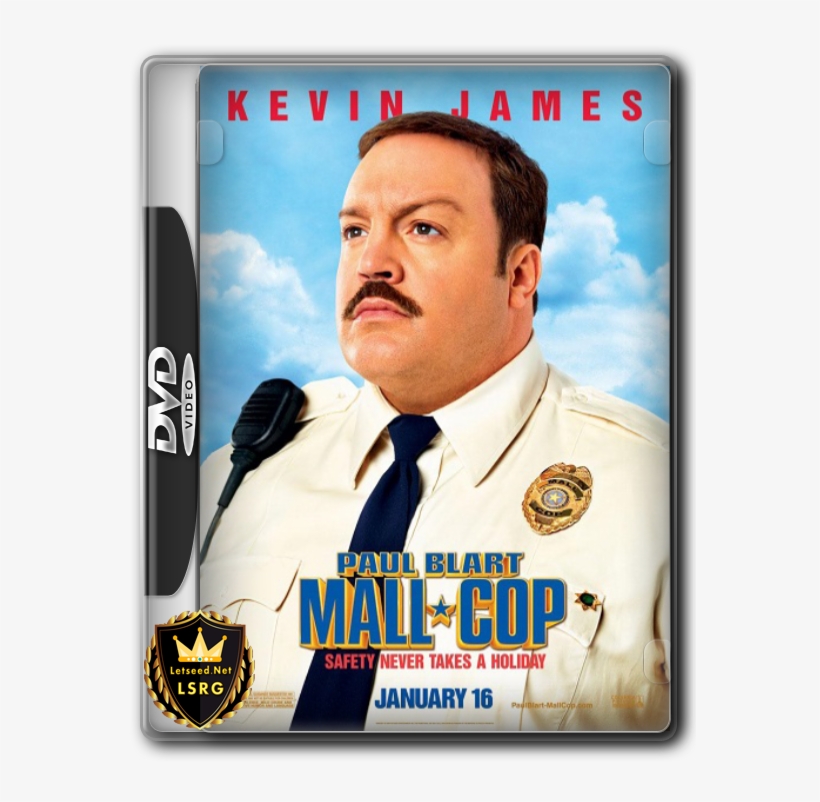 Mall Cop 2009 Tr Dvdrip Xvid - Paul Blart Mall Cop 2009 Poster, transparent png download