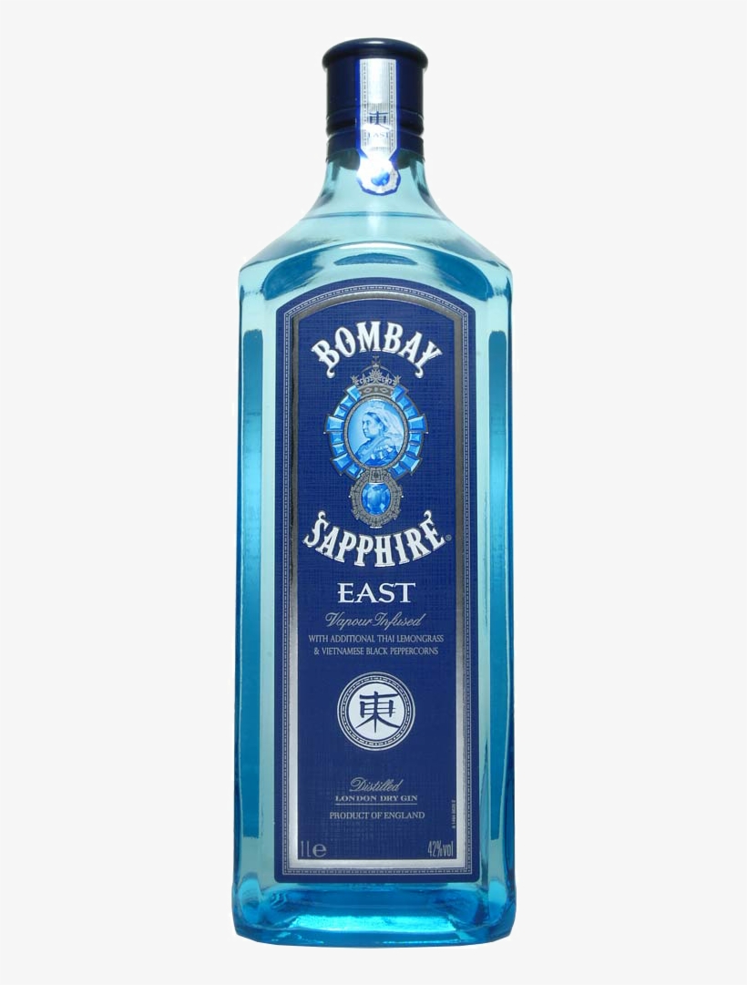 Bombay Sapphire East Bottle, transparent png download