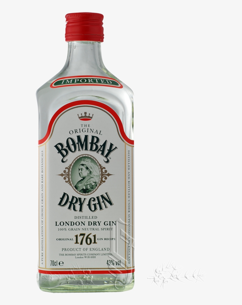Dry Gin - Bombay Dry Gin 750ml, transparent png download
