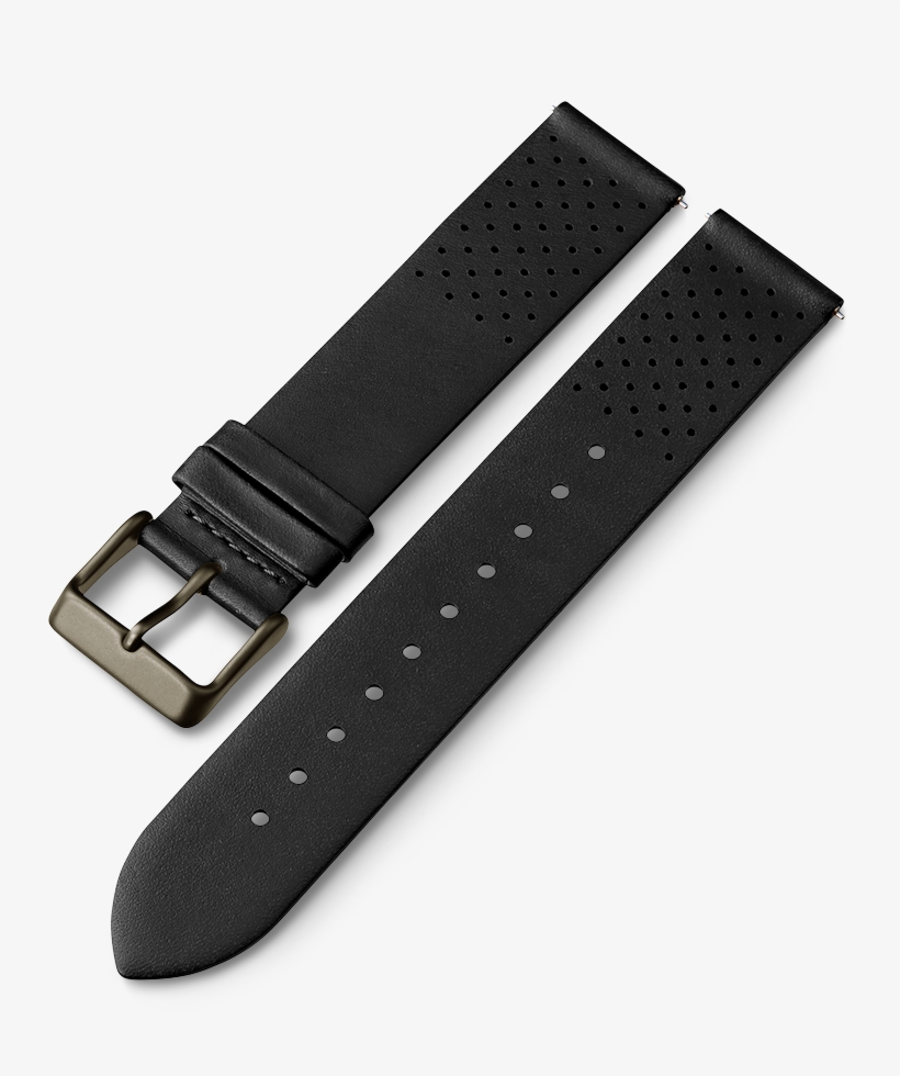 20mm Quick Release Leather Strap - Watch Strap, transparent png download