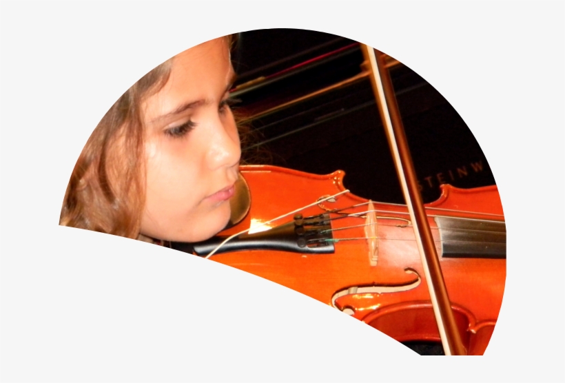 Little Girl Playing A Violin - Violin, transparent png download