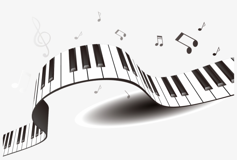 Créditos Aos Criadores - Cafepress Vintage Piano Keys Tile Coaster, transparent png download