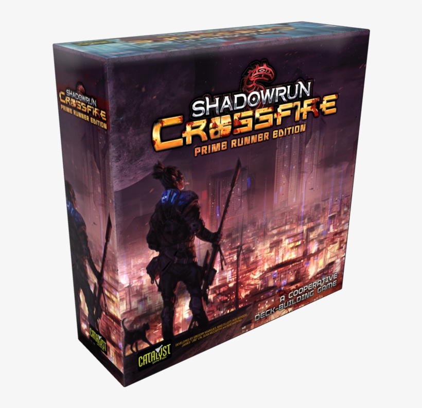 Prime Runner Edition The Shadows Of The Sixth World - Shadowrun Crossfire Prime Runner, transparent png download