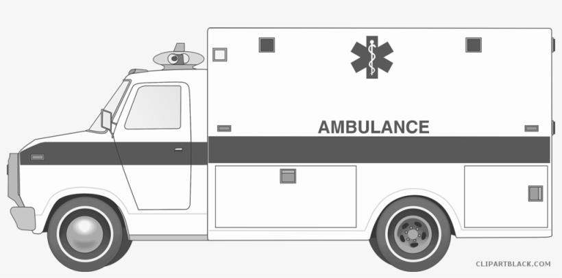 Banner Transparent Page Of Clipartblack Com - Ambulance On Transparent Background, transparent png download