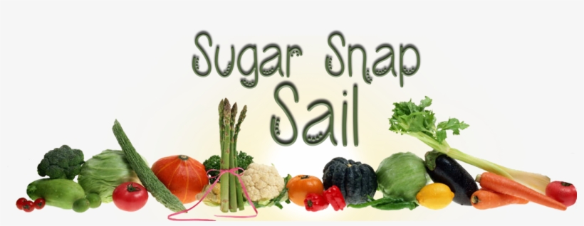 Sugar Snap Sail - Fruit And Vegetable Background Clipart, transparent png download