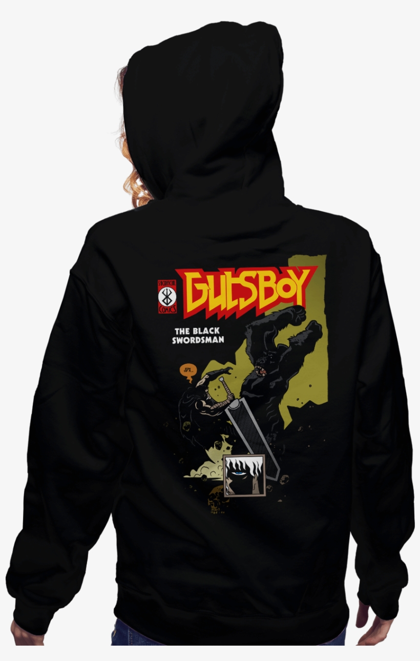 Gutsboy - Hoodie, transparent png download
