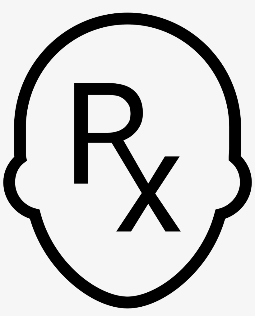 There Is A Silhouette Of A Person's Head, transparent png download