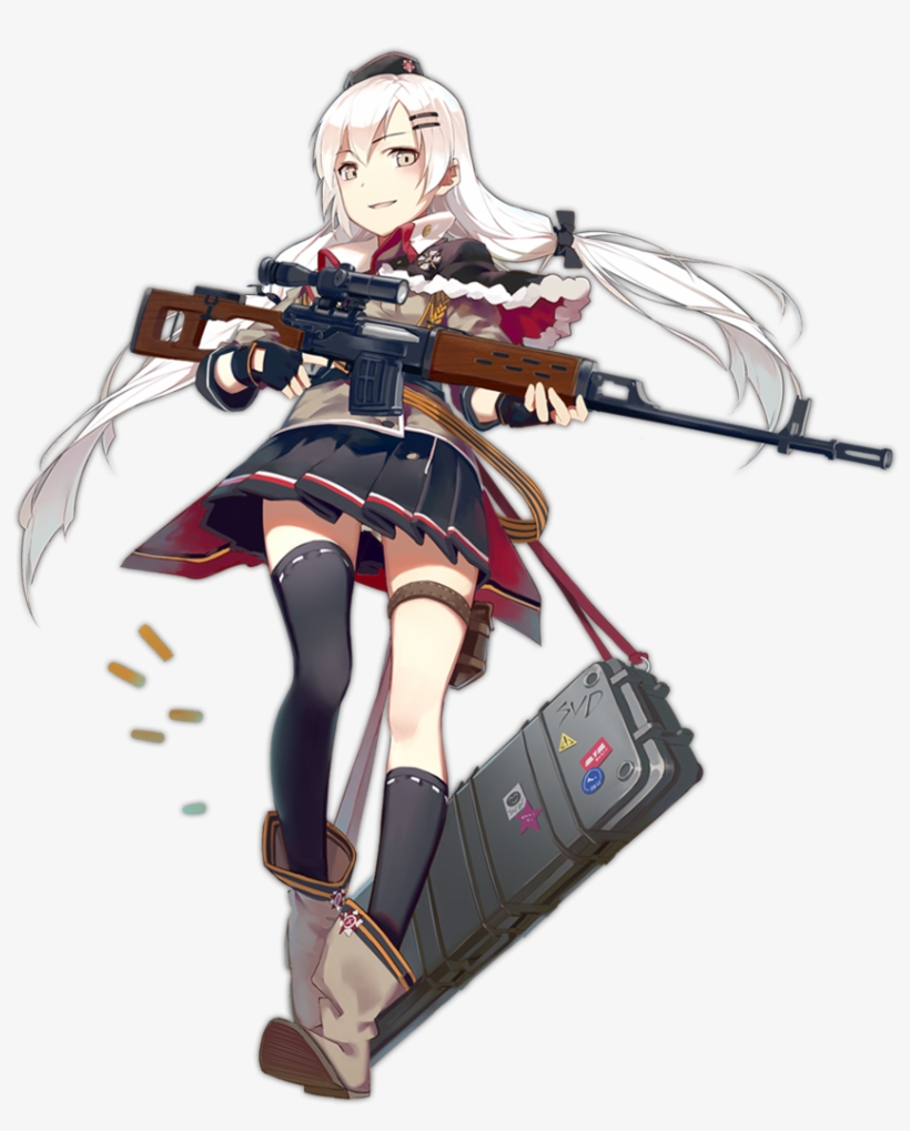 Svd - Ak47 Girls Frontline, transparent png download