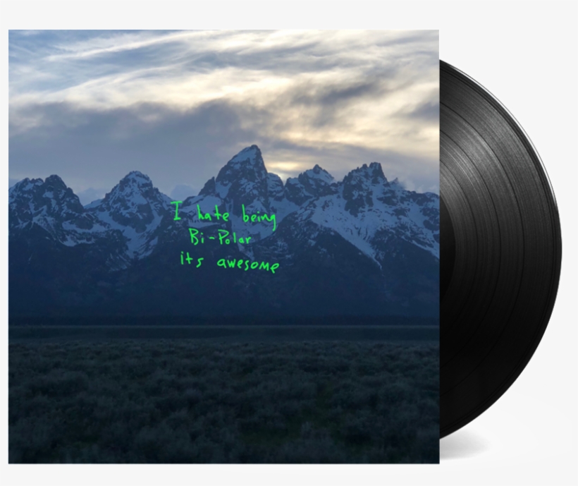 New Vinyl Releases & Restocks 19/10/18 - Kanye West Album Cover Ye, transparent png download