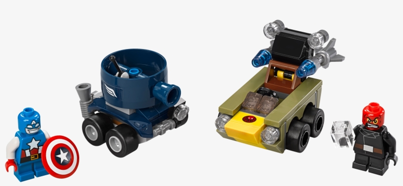 76065 Prod - Lego Mighty Micros Captain America, transparent png download
