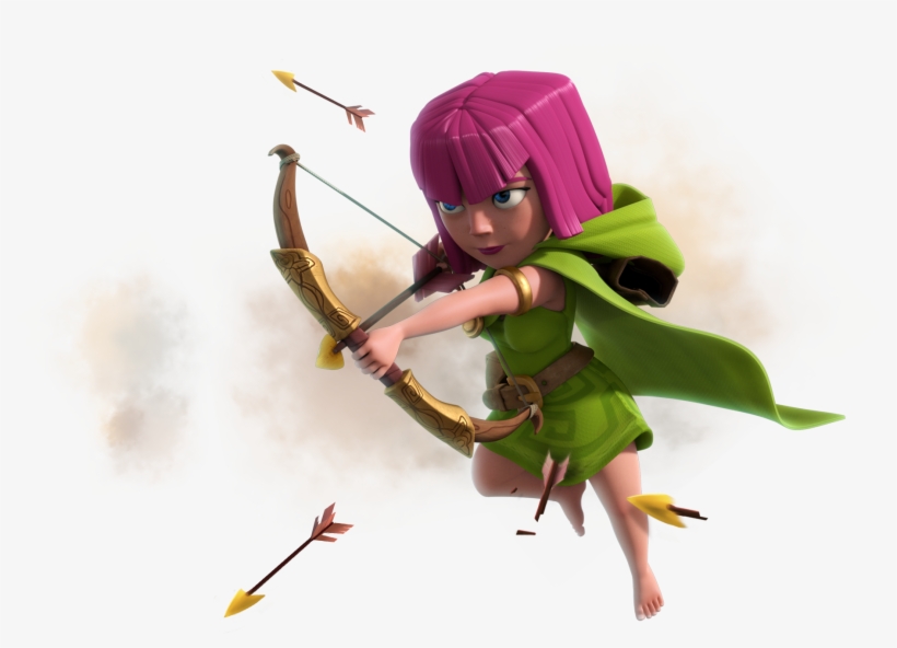 Archer-xx - Clash Of Clans Searching For Opponents, transparent png download