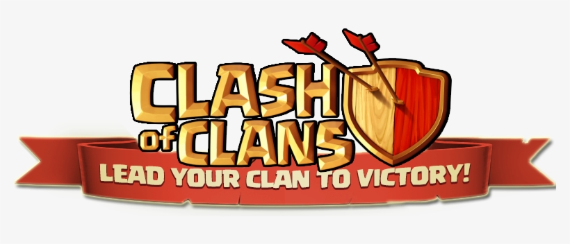 Clash Of Clans Is One Of The Epic Combat Strategy Game - Clash Of Clan Logo, transparent png download