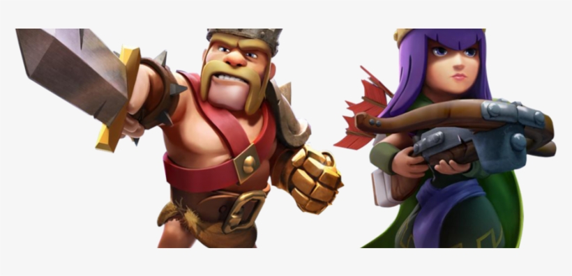 Kingnqueen - Clash Of Clans Png, transparent png download