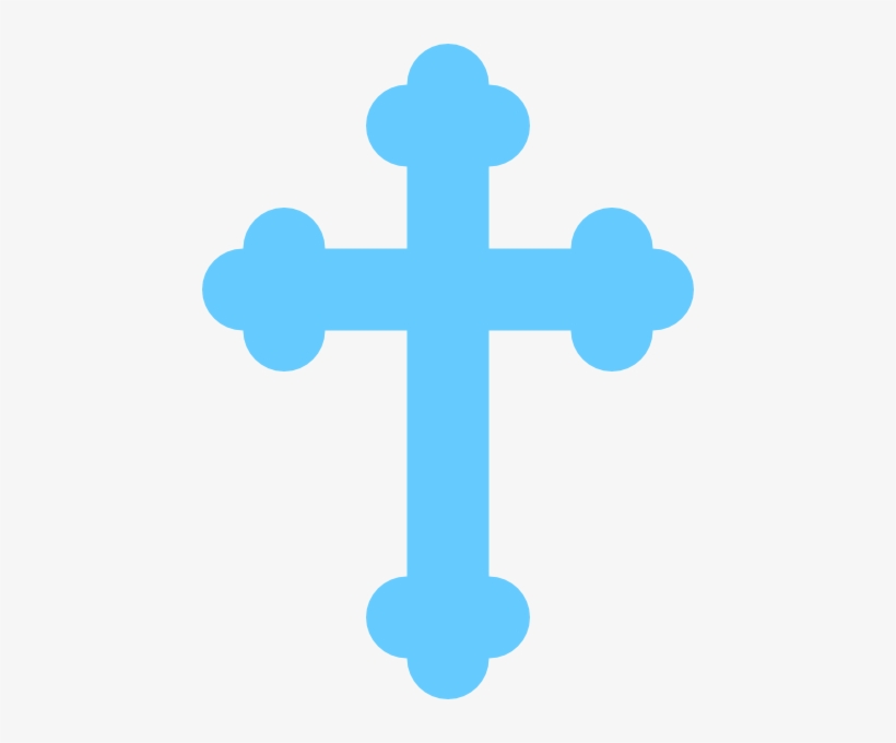 Turquoise Blue Cross Clip Art - Blue Cross, transparent png download
