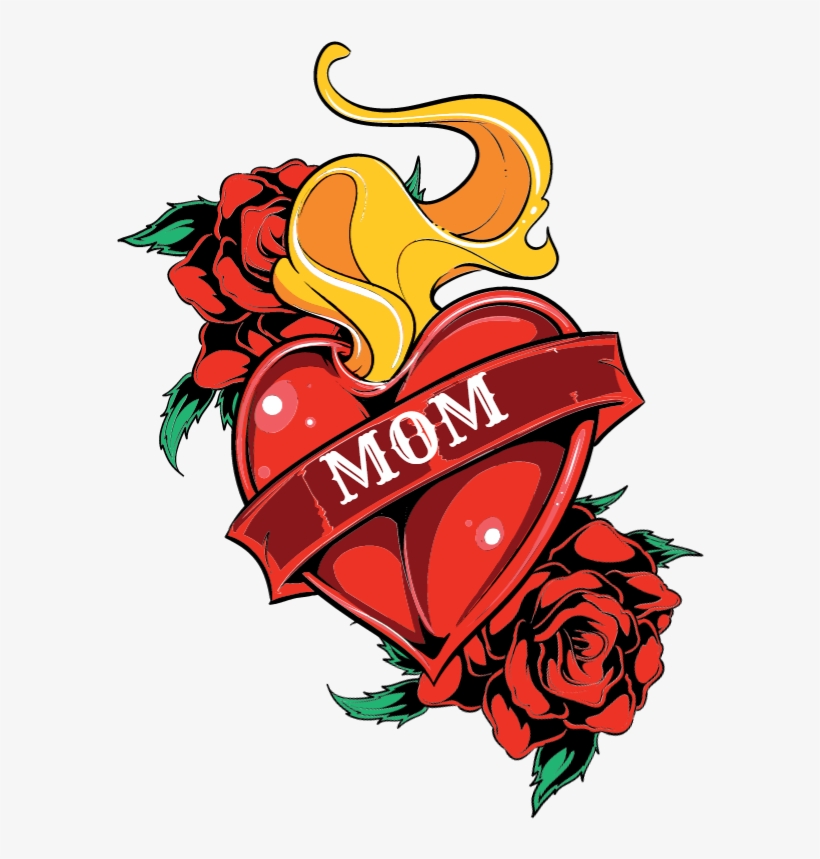 Mom Tattoo - Tattoo, transparent png download