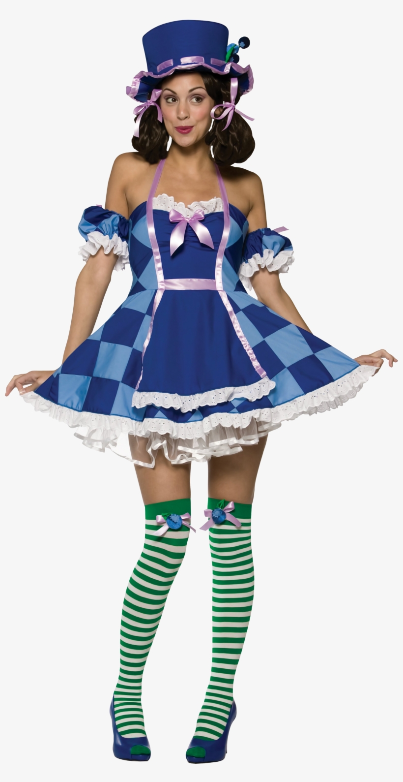 Woman Girl Png Image - Sweet Alice In Wonderland Fancy Dress Costume 8-12, transparent png download
