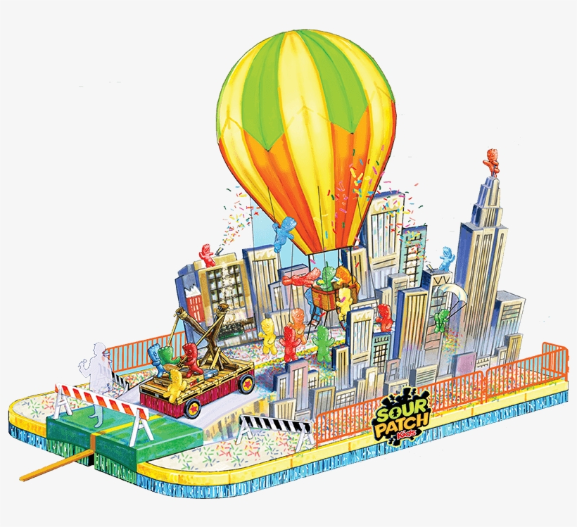 New Sour Patch Kids Float - Macy's Thanksgiving Day Parade, transparent png download