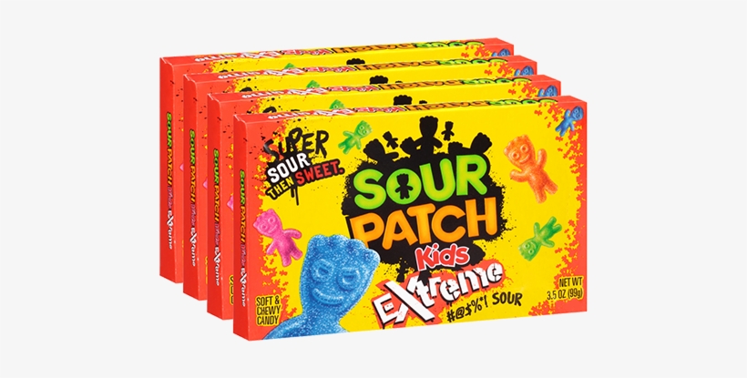 Theater Box For - Sour Patch Extreme Box, transparent png download