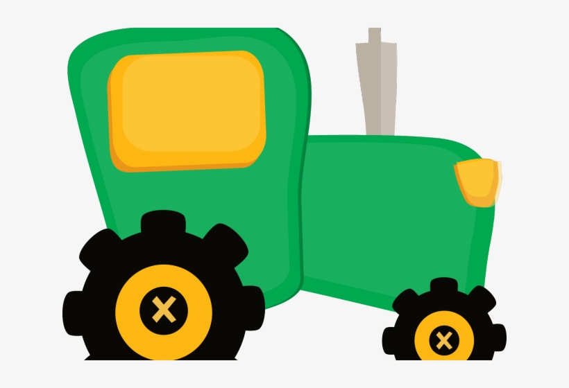 John Deere Png Transparent Images - Tractor Clipart, transparent png download