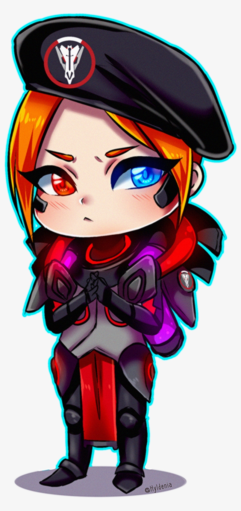 Blackwatch Moira Chibi, transparent png download