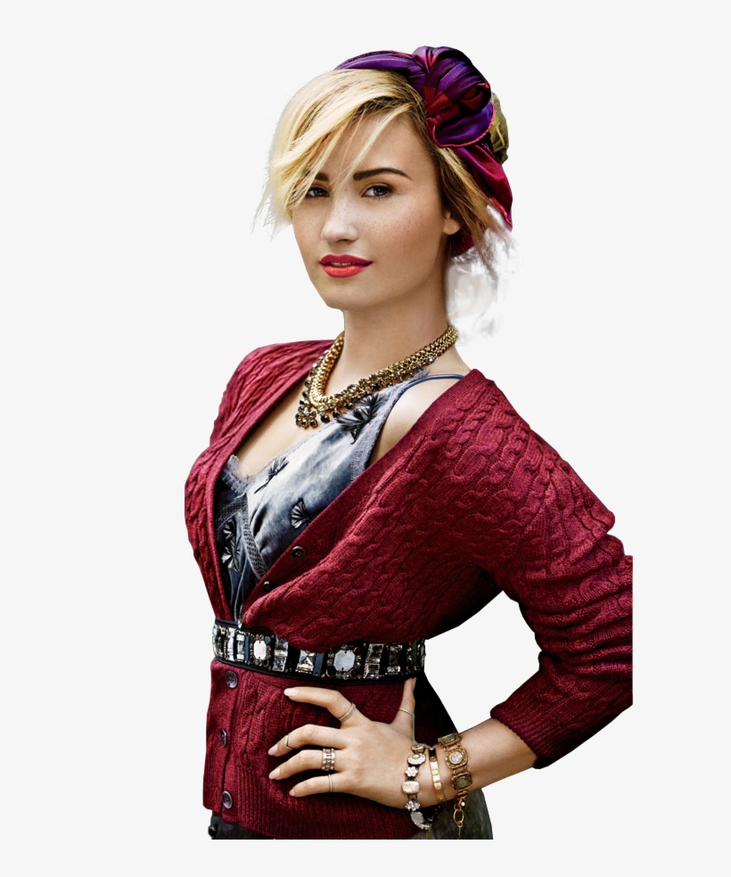 Demi Lovato Png Hq By - Demi Lovato Photoshoot 2012 Teen Vogue, transparent png download