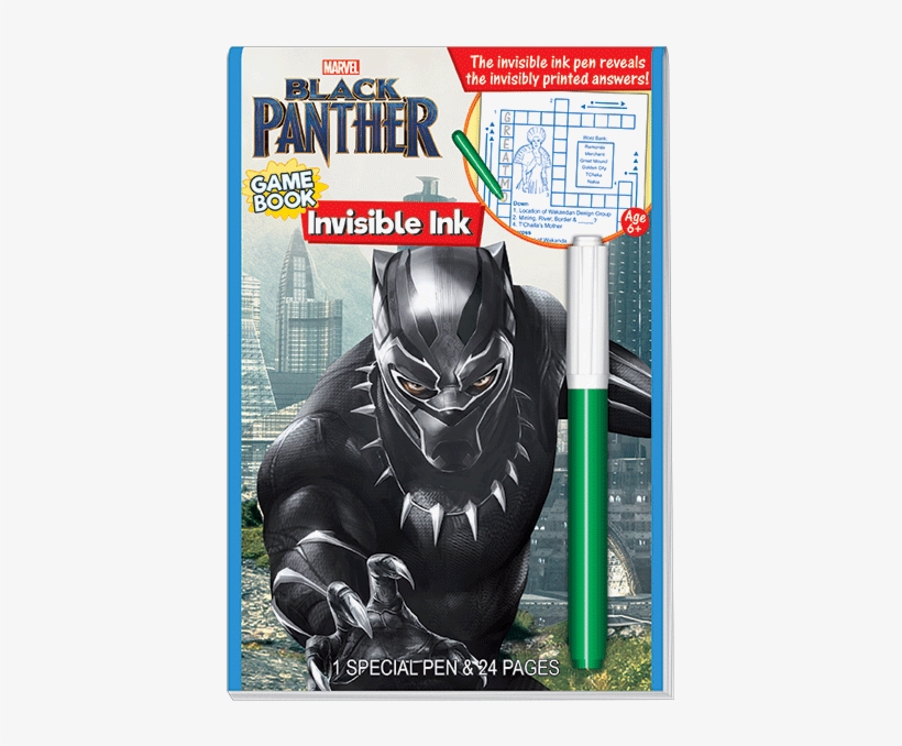 Marvel's Black Panther - Black Panther Ink, transparent png download