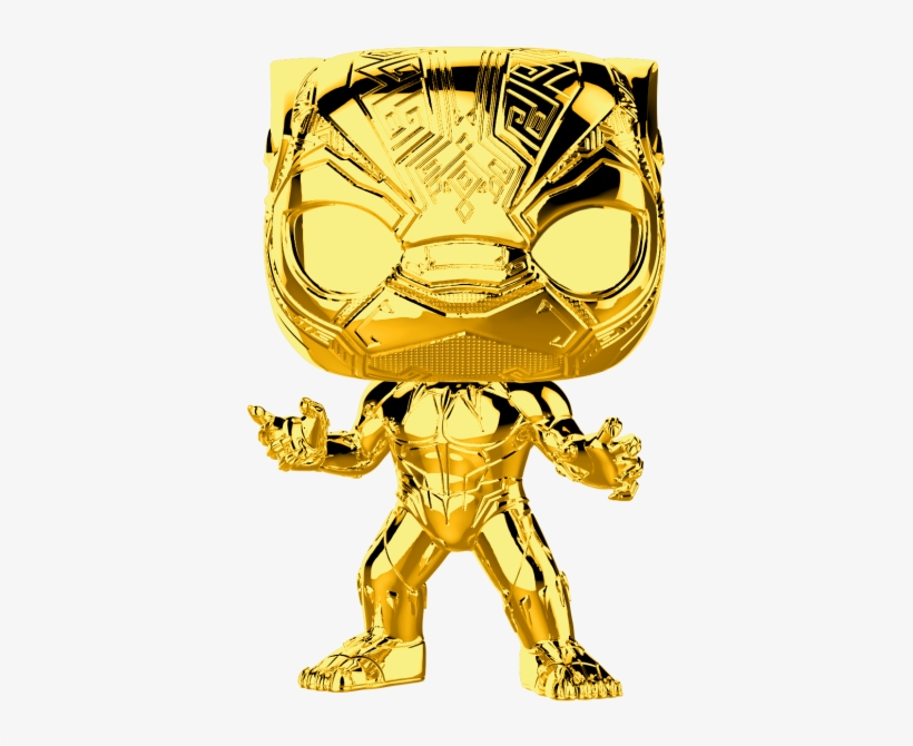 Ms - Funko Pop Gold Marvel, transparent png download