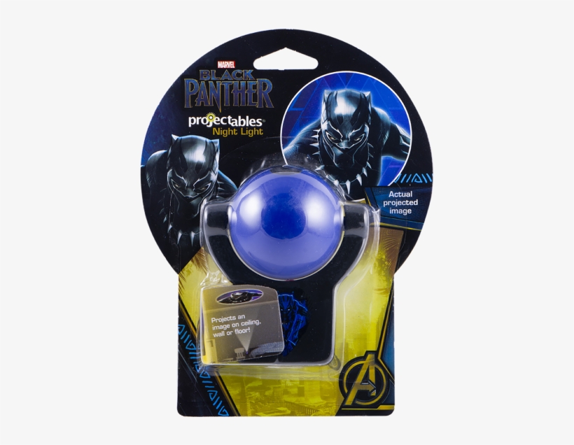 Jasco Projectables Black Panther In-package - Action Figure, transparent png download
