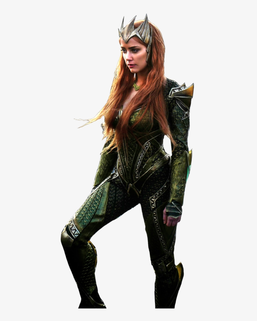 Amber Heard Transparent Background Png - Amber Heard's Mera Costume, transparent png download