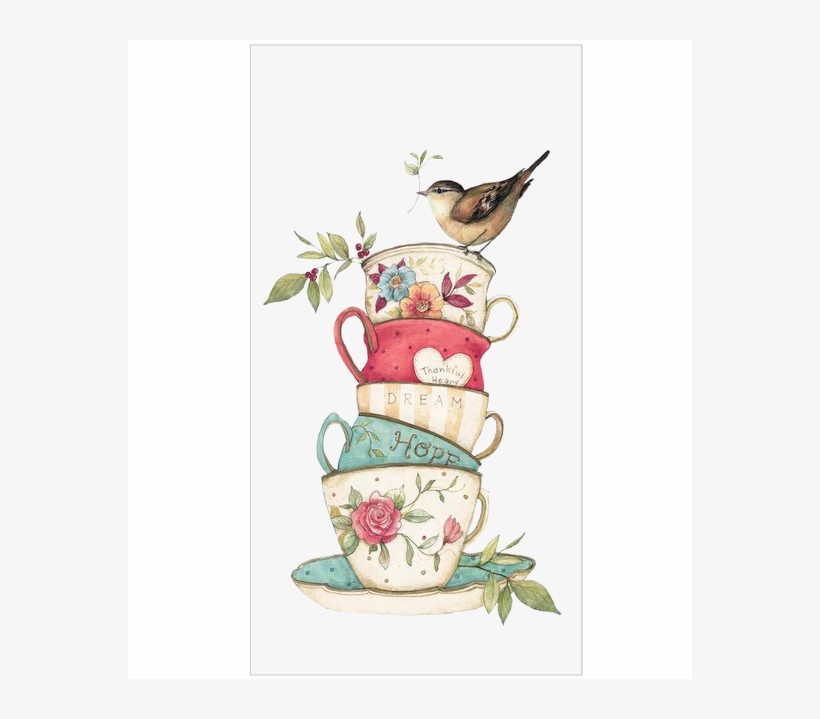 Tea Cup Art, Coffee Printable, Printable Vintage, Tea - Vintage Tea Cup Png, transparent png download