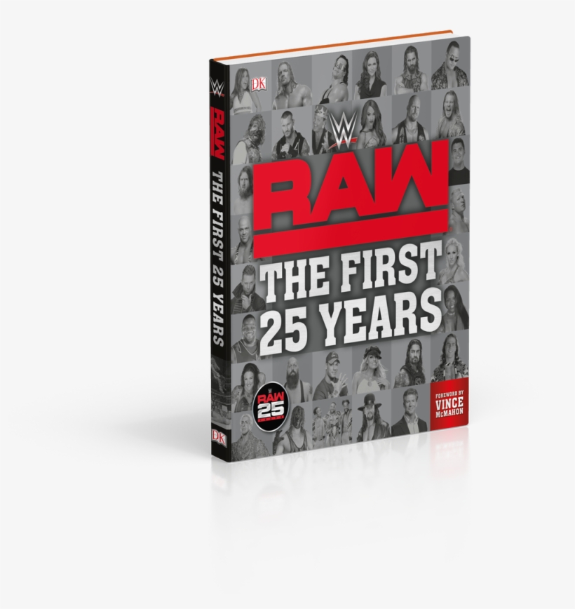 Wwe On Twitter - Wwe 25 Years Of Raw Book, transparent png download