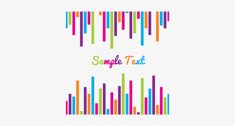Abstract Background In Colorful Strips Style, Abstract, - Abstraction, transparent png download