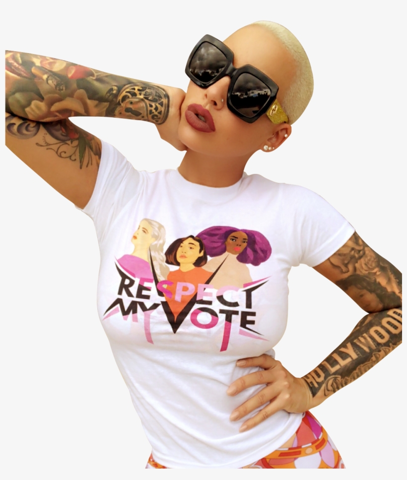 Amber Rose - Voting, transparent png download