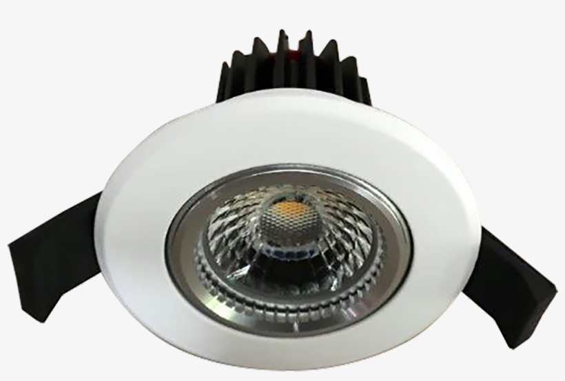 Razor White 12w Recessed Led Downlight With Anti Glare - Razor White, transparent png download