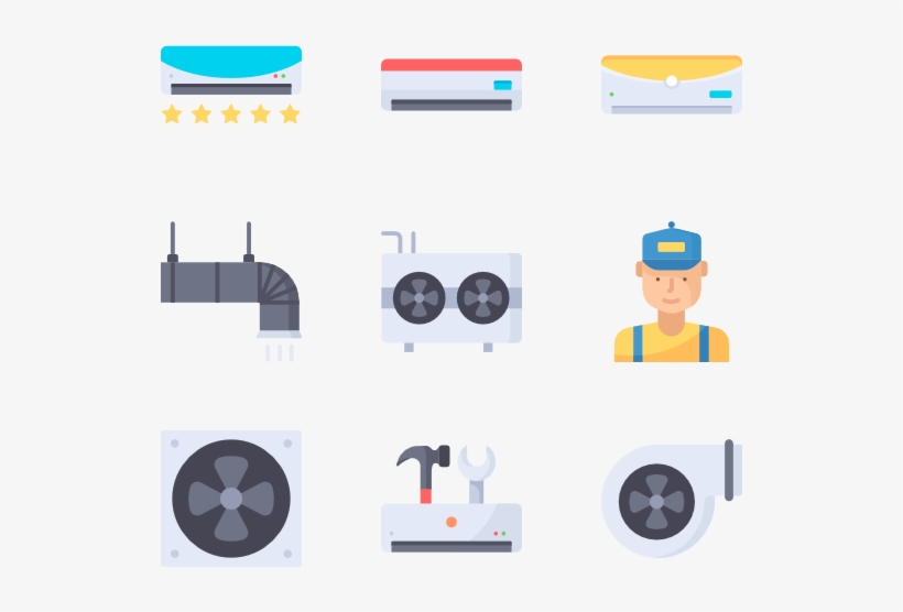 Air Conditioner - Air Conditioning, transparent png download