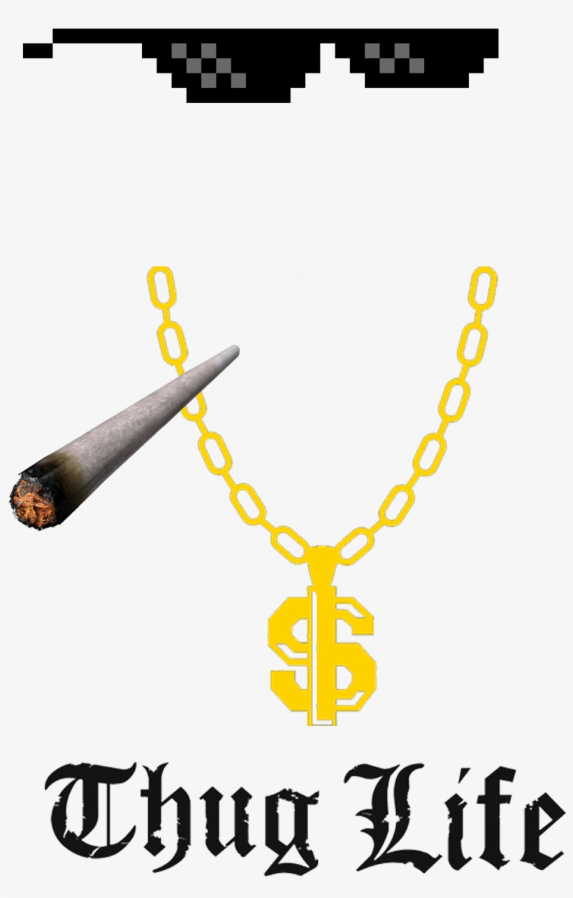 Clip Art Black And White Library Thug Life Hd Image Thug Life Clip