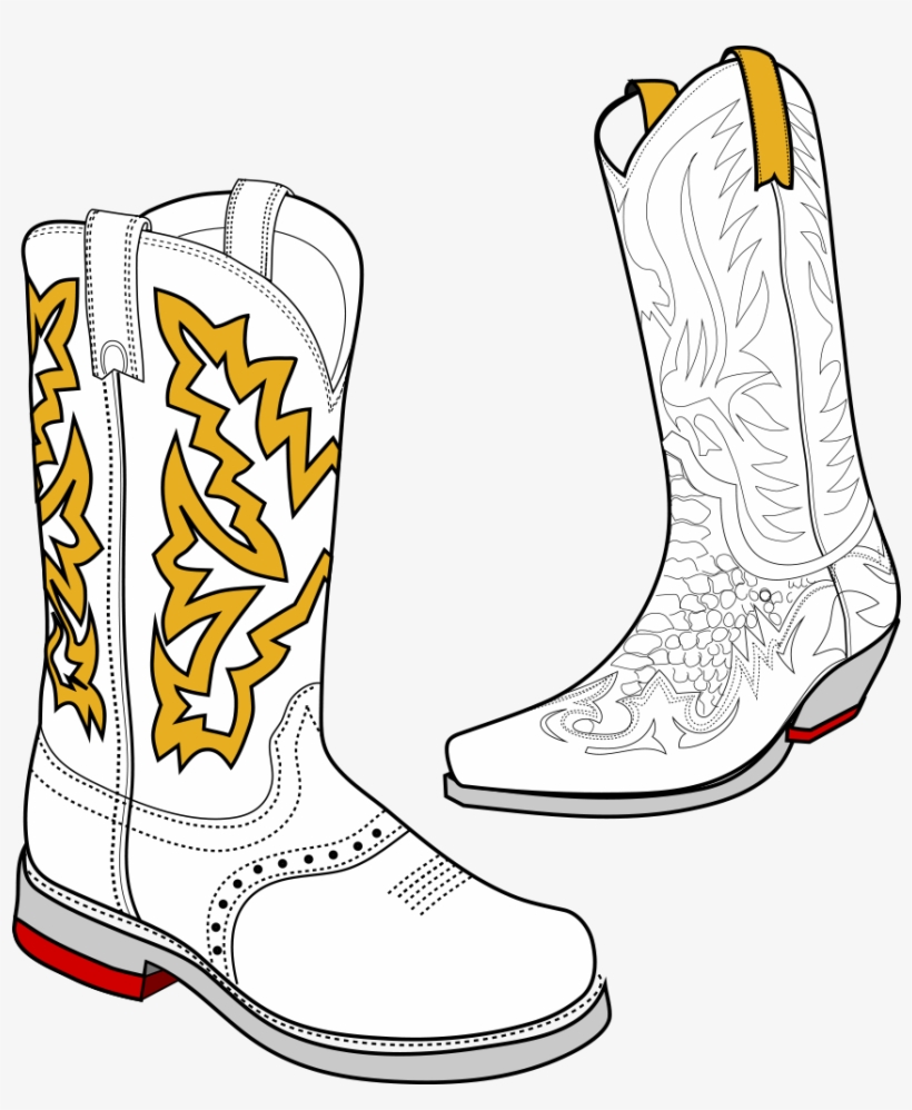 Heels - Cowboy Boot, transparent png download