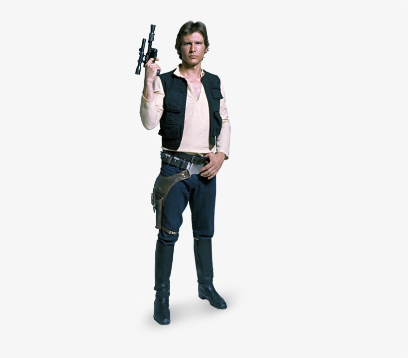 Starwars-han Solo - Star Wars Characters Han Solo, transparent png download