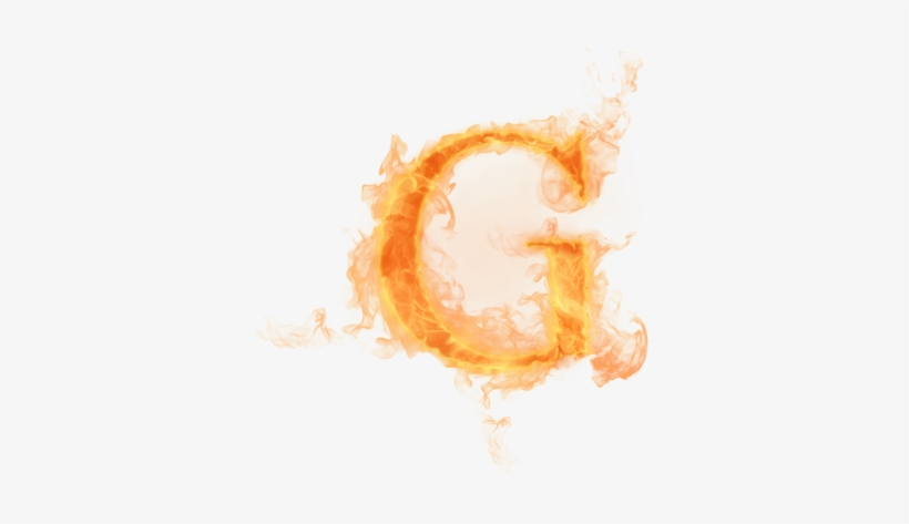 Burn Wonderful Picture Images - Fire Letter G Png, transparent png download