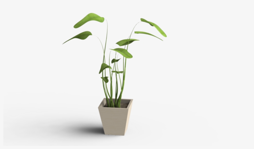 Plant Pot D Cad - Flowerpot, transparent png download