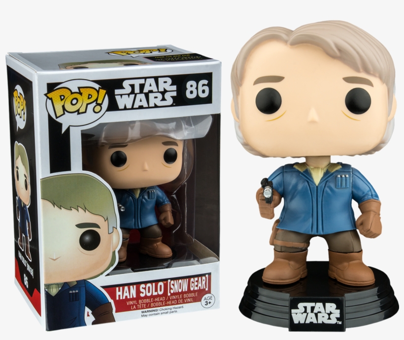 Star Wars The Force Awakens - Funko Pop! Bobble Han Solo, transparent png download