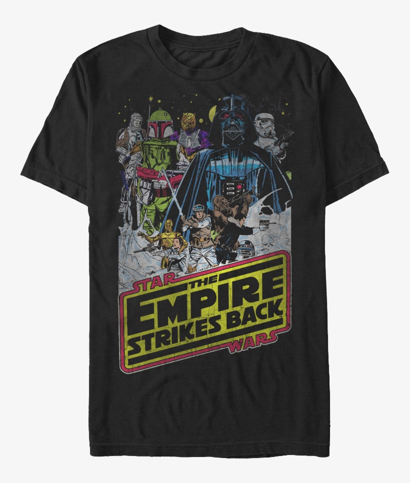 Star Wars Vintage Hoth T-shirt - Empire Strikes Back Shirt, transparent png download