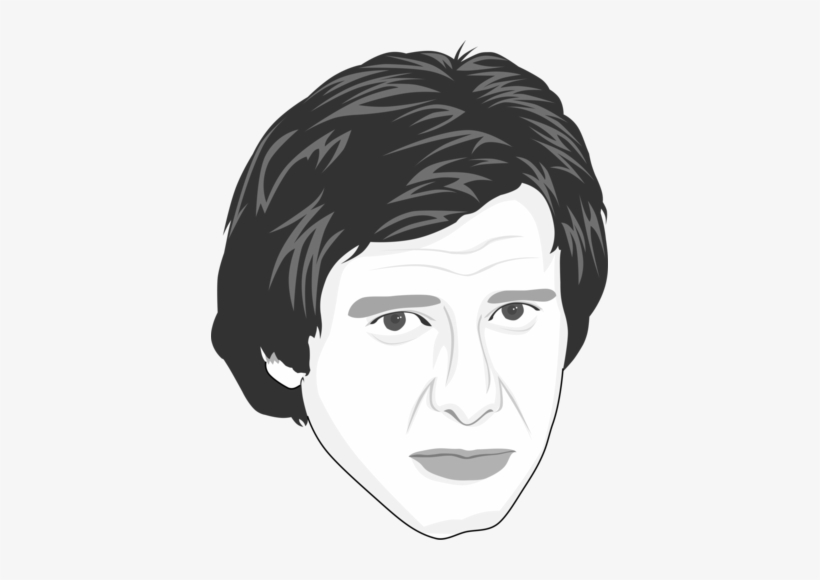 Han Solo Caricate Of Han Solo By Thecartoonist - Han Solo, transparent png download