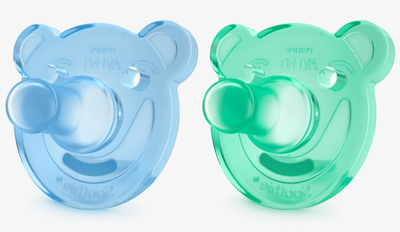 Philips Avent Soothie Shapes Pacifier Reviews - Philips Avent Soothie Pacifiers, 0-3 Months - 2 Count, transparent png download