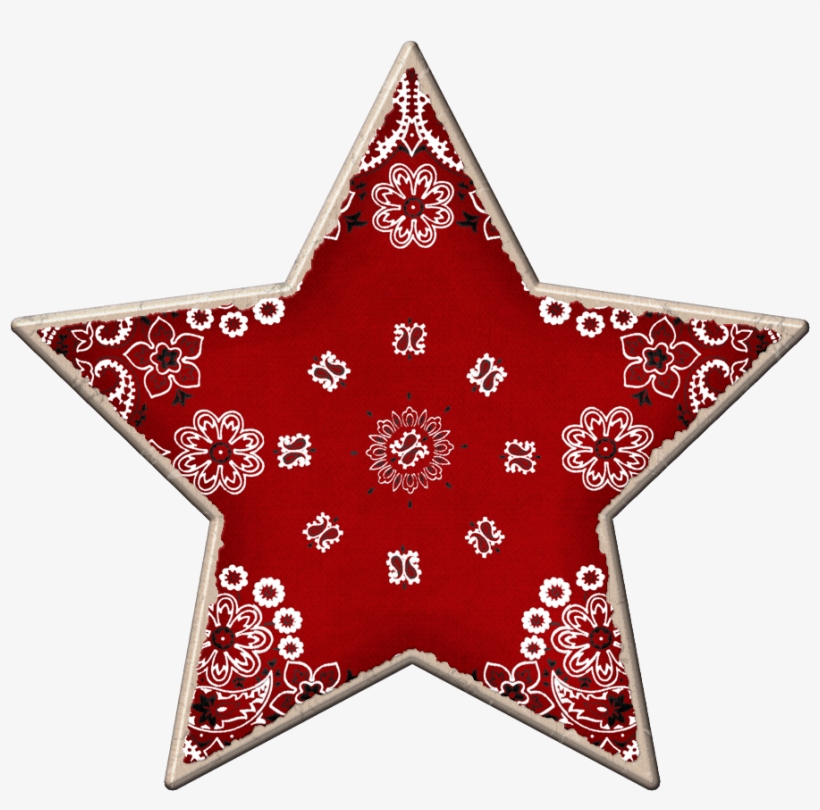 238 Best Western/cowboy & Cowgirl Clipart Images - Black Paisely Bandana Shower Curtain, transparent png download