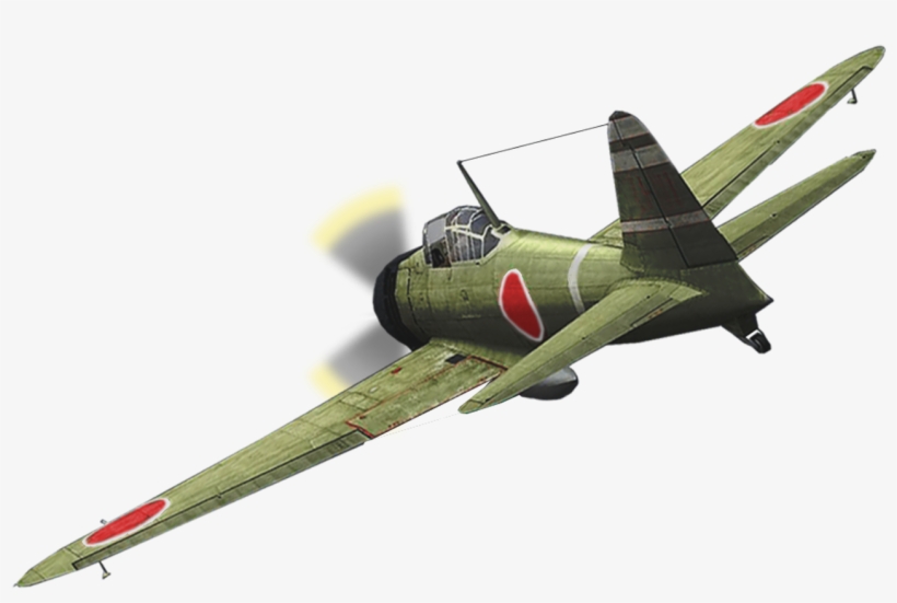 Mitsubishi A6m Zero Png, transparent png download