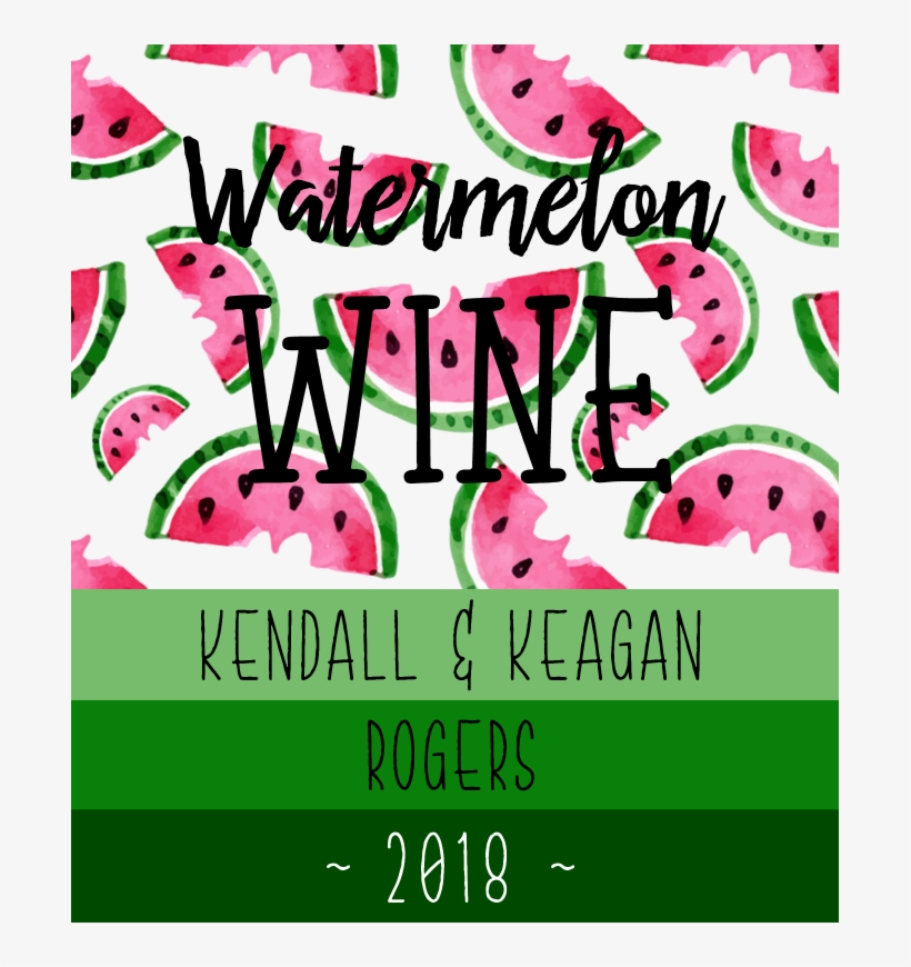 Watermelon Wine - Wine, transparent png download