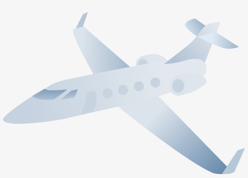 Airplane Propeller Jet Aircraft Aviation - Clip Art Jet, transparent png download