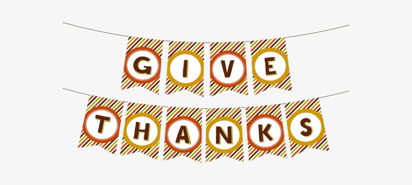 Give Thanks Medspa - Bunting, transparent png download
