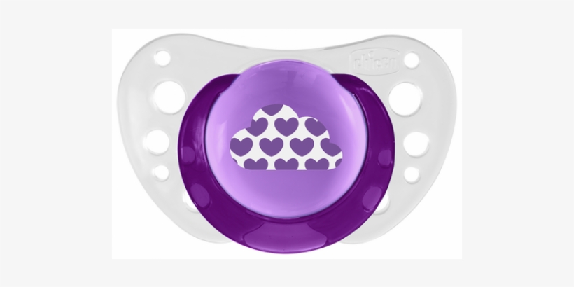 Chicco Physio Air Pacifier Pink 6-12m - Chicco Sucette Physio Air - Silicone 4 M+ Rosa, transparent png download